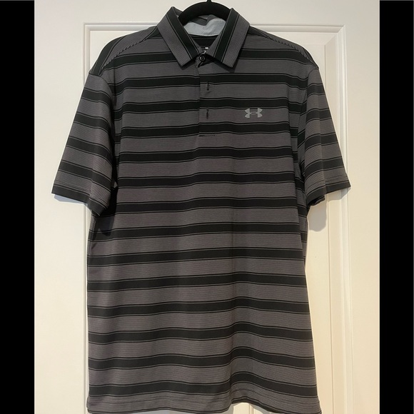 Under Armour Other - Under Armour men’s medium black/gray golf shirt